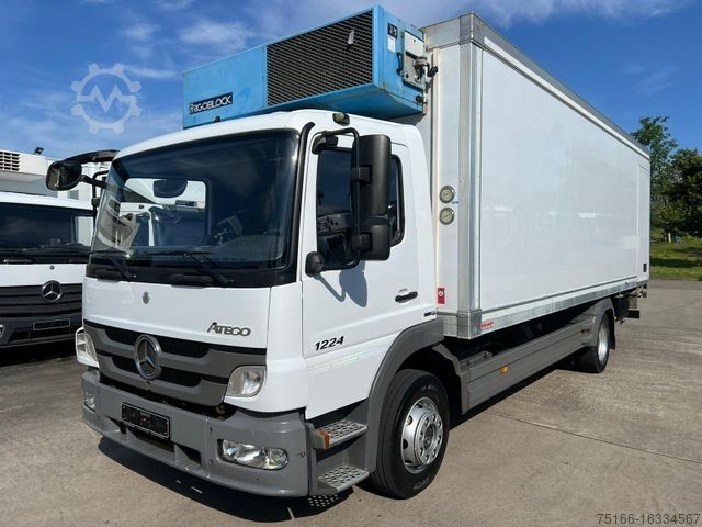 Refrigerated truck MERCEDES-BENZ ATEGO 1224 L Kühlkoffer 7,40 m LBW 1,5 to.*KLIMA