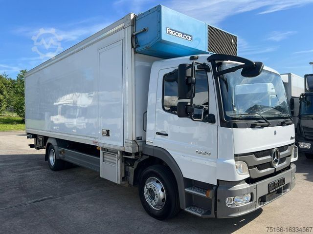 Refrigerated truck MERCEDES-BENZ ATEGO 1224 L Kühlkoffer 7,40 m LBW 1,5 to.*KLIMA