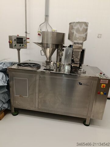 Halbautomatische Kapselmaschine VBTECH AUTOMATION MEGA ENGINEERS SEMI AUTOMATIC CAPSULE FILLING MACHINE
