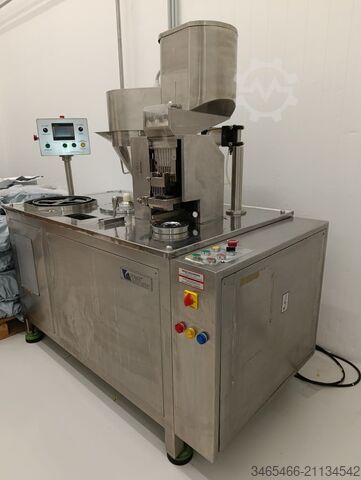 Halbautomatische Kapselmaschine VBTECH AUTOMATION MEGA ENGINEERS SEMI AUTOMATIC CAPSULE FILLING MACHINE