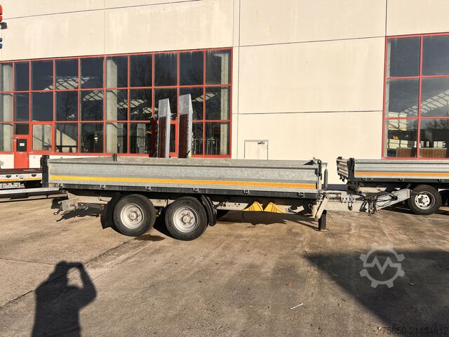 Kippanhänger Möslein TDS 13 Schwebheim  13 t Tandemkipper- Tieflader