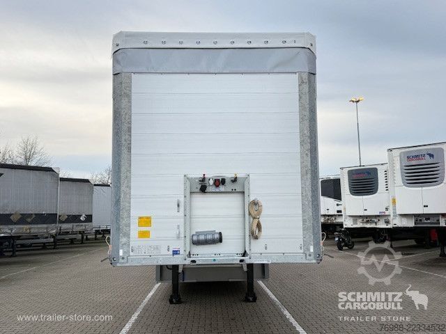 Open semitrailer with tarp Schmitz Cargobull Curtainsider Standard