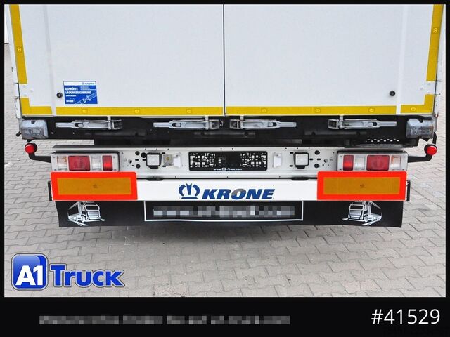 Open semitrailer with tarp KRONE SD, Mega, Ice Protect, Liftachse,