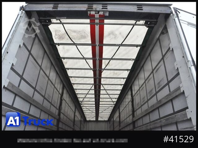 Open semitrailer with tarp KRONE SD, Mega, Ice Protect, Liftachse,
