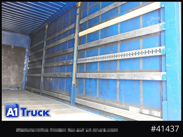 Swap body with flatbed & tarp KRONE Wechselbrücke Jumbo BDF 7,82, Code XL,