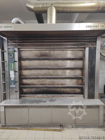 Deck oven 15 sqm Kornfeil