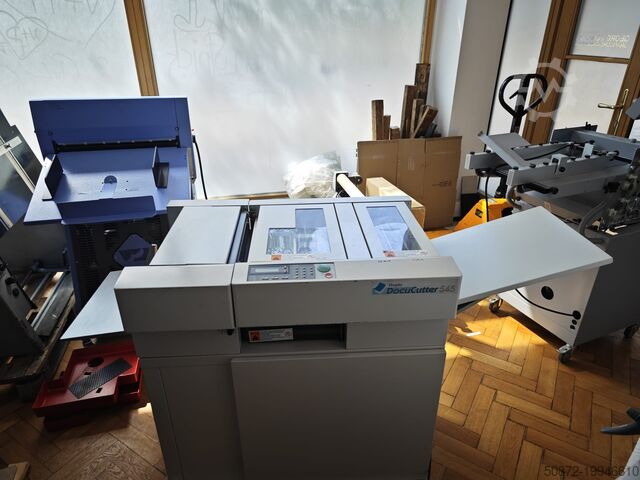 Grooving and perforating machine Duplo Docucutter DC-545 HC