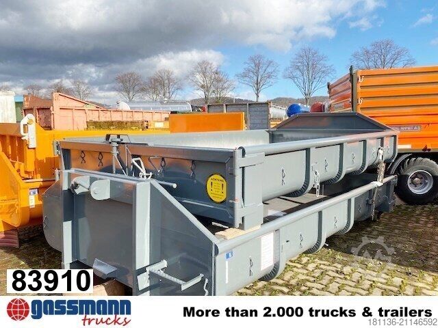 Roll-off container City-Container mit Flügeltüren ca.3m³ Zurrösen