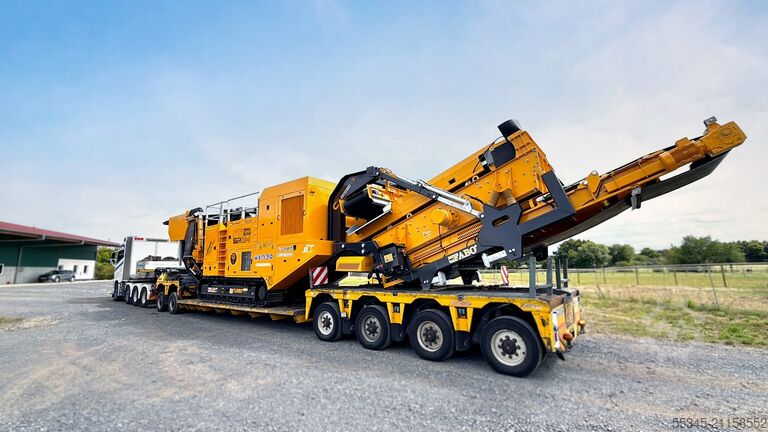 Brechanlage FABO crushing equipment FTI-110s Tracked Impact Crusher