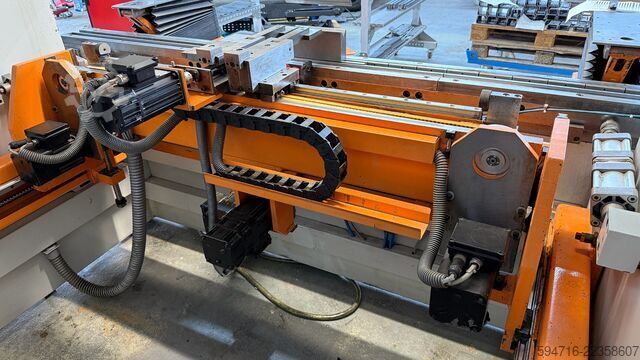 Press brake with Cybelec VisiTouch Pac Weinbrenner GP 80-2550