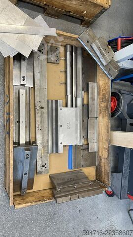 Press brake with Cybelec VisiTouch Pac Weinbrenner GP 80-2550