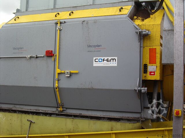 Single shaft shredder VECOPLAN VAZ 25000 MNFT