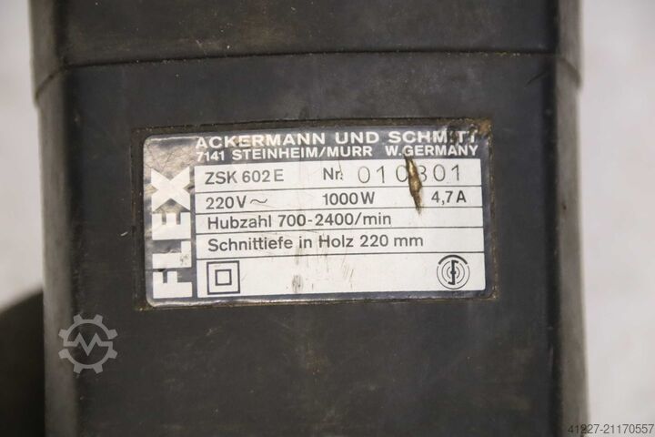 Säbelsäge FLEX ZSK 602 E  1000 Watt