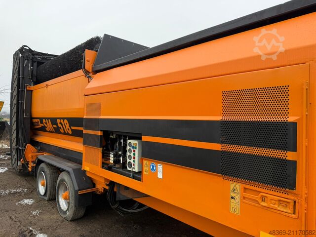 Mobile Zerkleinerungsanlage Doppstadt SM 518