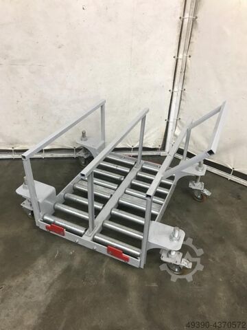 Batterie Wechselgestell, Transportgestell, Lagergestell für Staplerbatterie, Batteriewechselwagen, B WELUX 2.5 WS2-RR-2-300