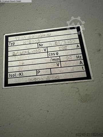 Auswuchtmaschine TIRA K3000G