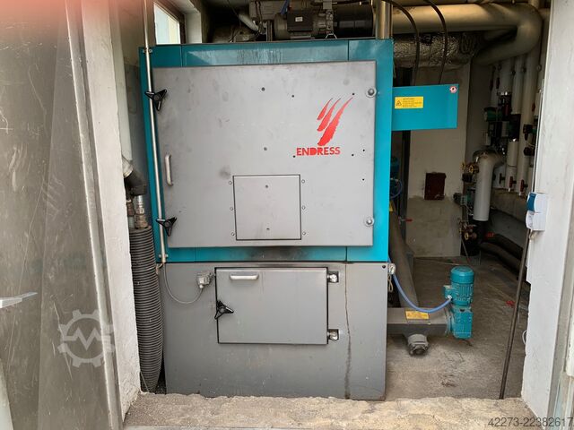 Heizungsanlage, Heizung, Späneheizung Endress USF-W 350