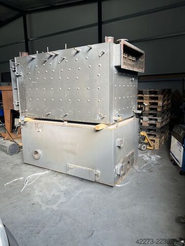 Heizungsanlage, Heizung, Späneheizung Endress USF-W 350