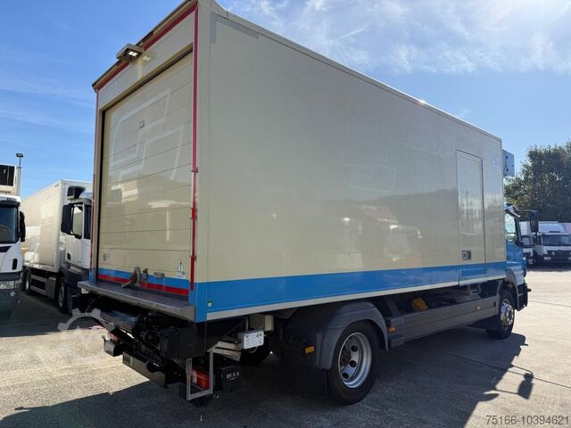 Box truck MERCEDES-BENZ ATEGO 1524 L ISOLIER-Koffer 6,3 m LBW 1 T*EURO 6