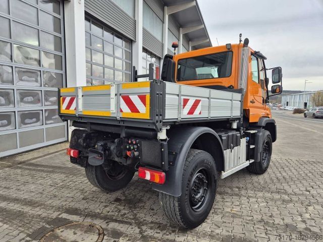 Dreiseitenkipper LKW MERCEDES-BENZ Unimog U423 4x4 Hydrostat Zapfwelle