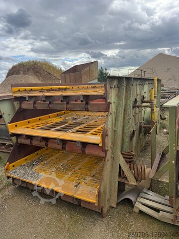 Stationary screening plant with three decks Hans Hankmann 3 Deck Sieb