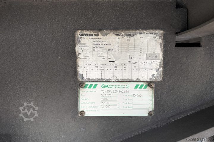 Standard SZM Mercedes-Benz Atego 1327 SZM+Auflieger / Swiss-Vehicle