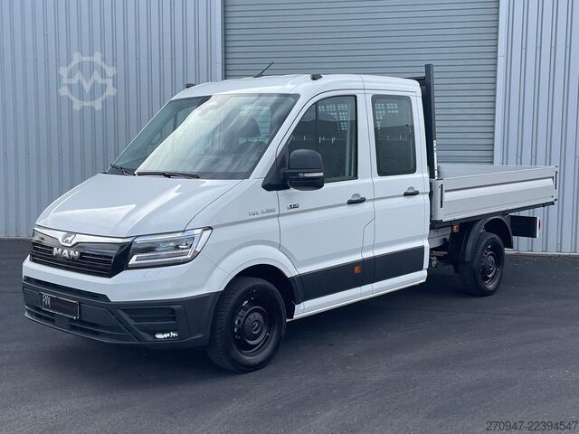 Pritschenwagen MAN TGE 3.180 Pritsche DOKA MR 4x4 ACC LED DIFF-SPER
