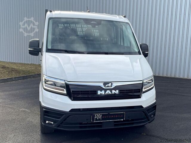 Pritschenwagen MAN TGE 3.180 Pritsche DOKA MR 4x4 ACC LED DIFF-SPER