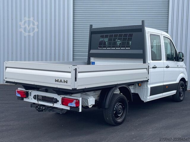 Pritschenwagen MAN TGE 3.180 Pritsche DOKA MR 4x4 ACC LED DIFF-SPER