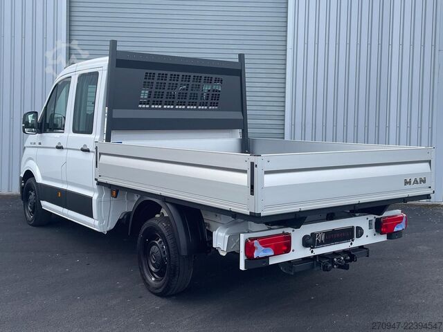Pritschenwagen MAN TGE 3.180 Pritsche DOKA MR 4x4 ACC LED DIFF-SPER