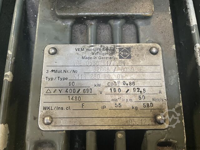 Hochdruck-Pumpenaggregat 300bar 153l/min Hammelmann HDP 112