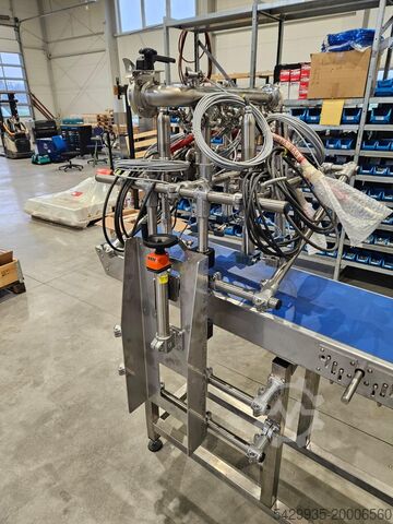 Dosiersystem mit Gurtförder Viscotec 2VHD12-3D Hygienic Dispenser