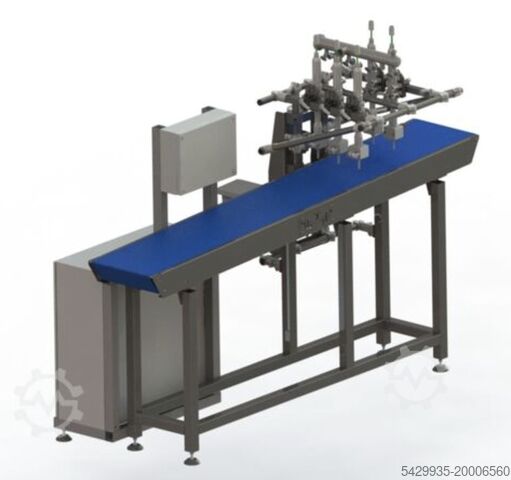 Dosiersystem mit Gurtförder Viscotec 2VHD12-3D Hygienic Dispenser