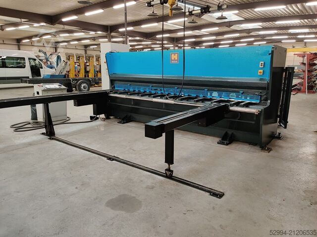 Hydraulic guillotine shears Haco PSX 4100 x 6 mm CNC
