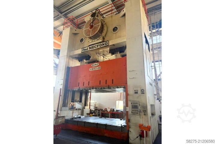 Pressen FMI MECFOND S4.900. 4572x2438