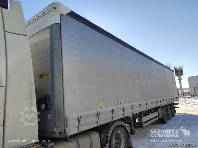 Auflieger mit Pritsche & Plane Schmitz Cargobull Curtainsider Standard