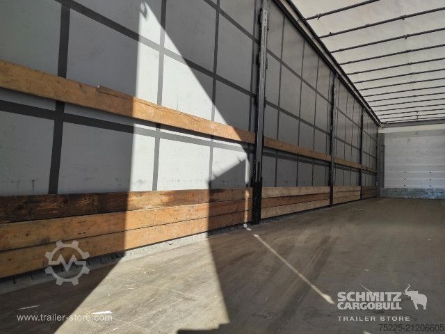 Auflieger mit Pritsche & Plane Schmitz Cargobull Curtainsider Standard