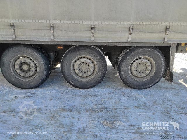 Auflieger mit Pritsche & Plane Schmitz Cargobull Curtainsider Standard