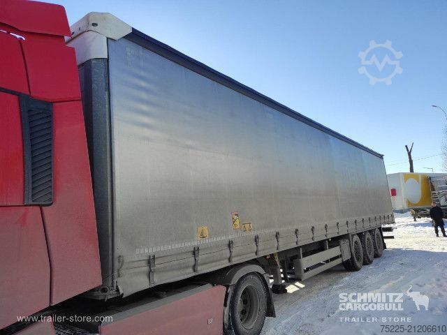 Auflieger mit Pritsche & Plane Schmitz Cargobull Curtainsider Standard