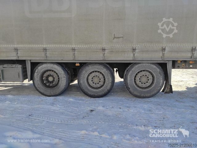 Auflieger mit Pritsche & Plane Schmitz Cargobull Curtainsider Standard