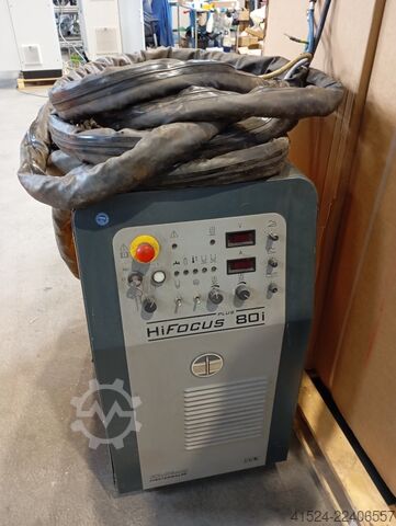 Plasma cutting machine plasma power source Kjellberg HiFocus 80i