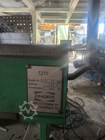 Flame-cutting machine Zinser 1211