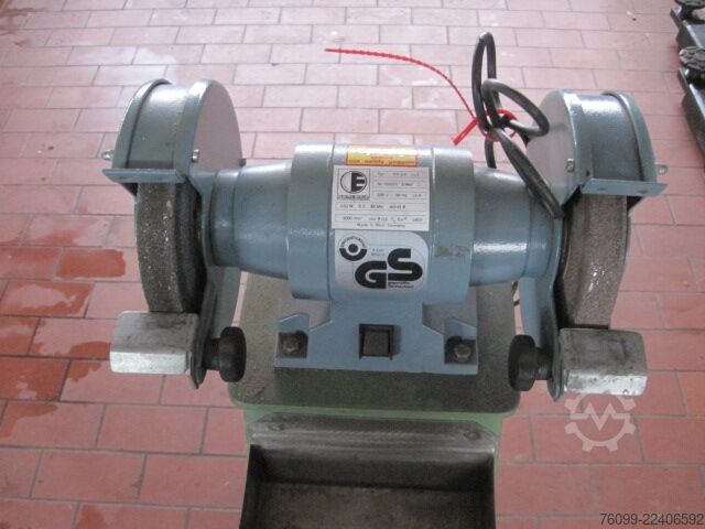 Elektra-Beckum double grinding bench Elektra-Beckum Doppelschleifbock Doppelschleifbock mit Untergestell