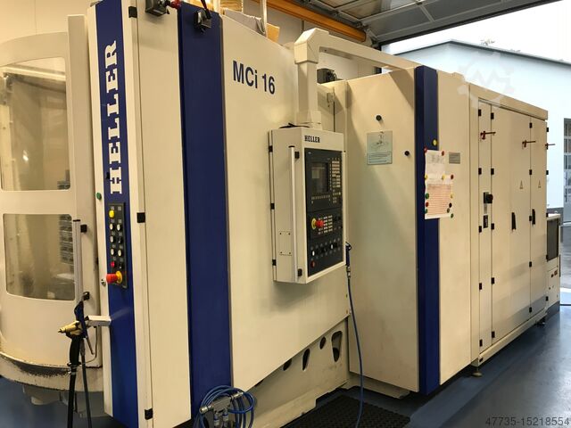 CNC horizontal machining center HELLER MCi 16