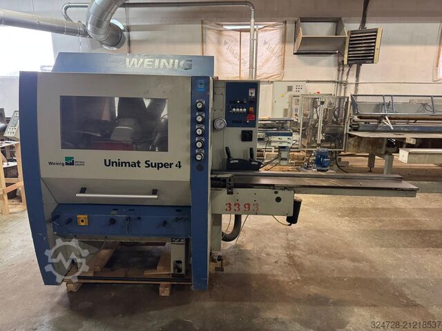 Vier-Seiten-Hobelmaschine WEINIG UNIMAT SUPER 4