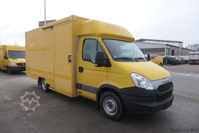 Transporter mit Koffer iveco Daily 35 S11 C30C AUTOMATIK KAMERA MAXI KAMERA Regale LUFT - EURO 5 - CoC