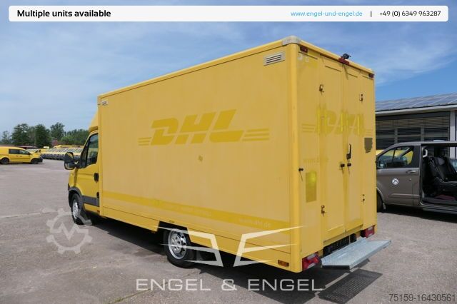 Transporter mit Koffer iveco Daily 35 S11 C30C AUTOMATIK KAMERA Regale LUFT DURCHGANG EURO-5 CoC