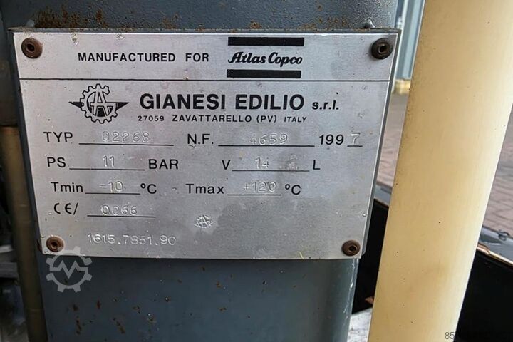 Verdichter Atlas Copco XAS66 As-Is, Diesel, Volume flow: ± 3,4 – 3,7 m³/m