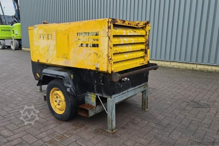 Verdichter Atlas Copco XAS66 As-Is, Diesel, Volume flow: ± 3,4 – 3,7 m³/m
