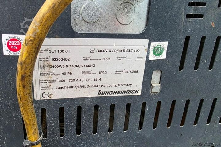 Gabelstapler Jungheinrich EFG425K Electric, 2500kg Capacity, Lifting Height